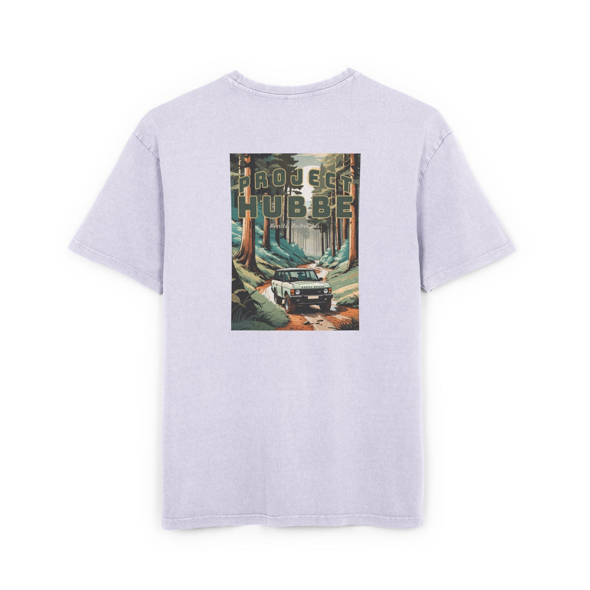 (EU) Oversize Tee - Project Hubbe Acid Washed Men's T-Shirt