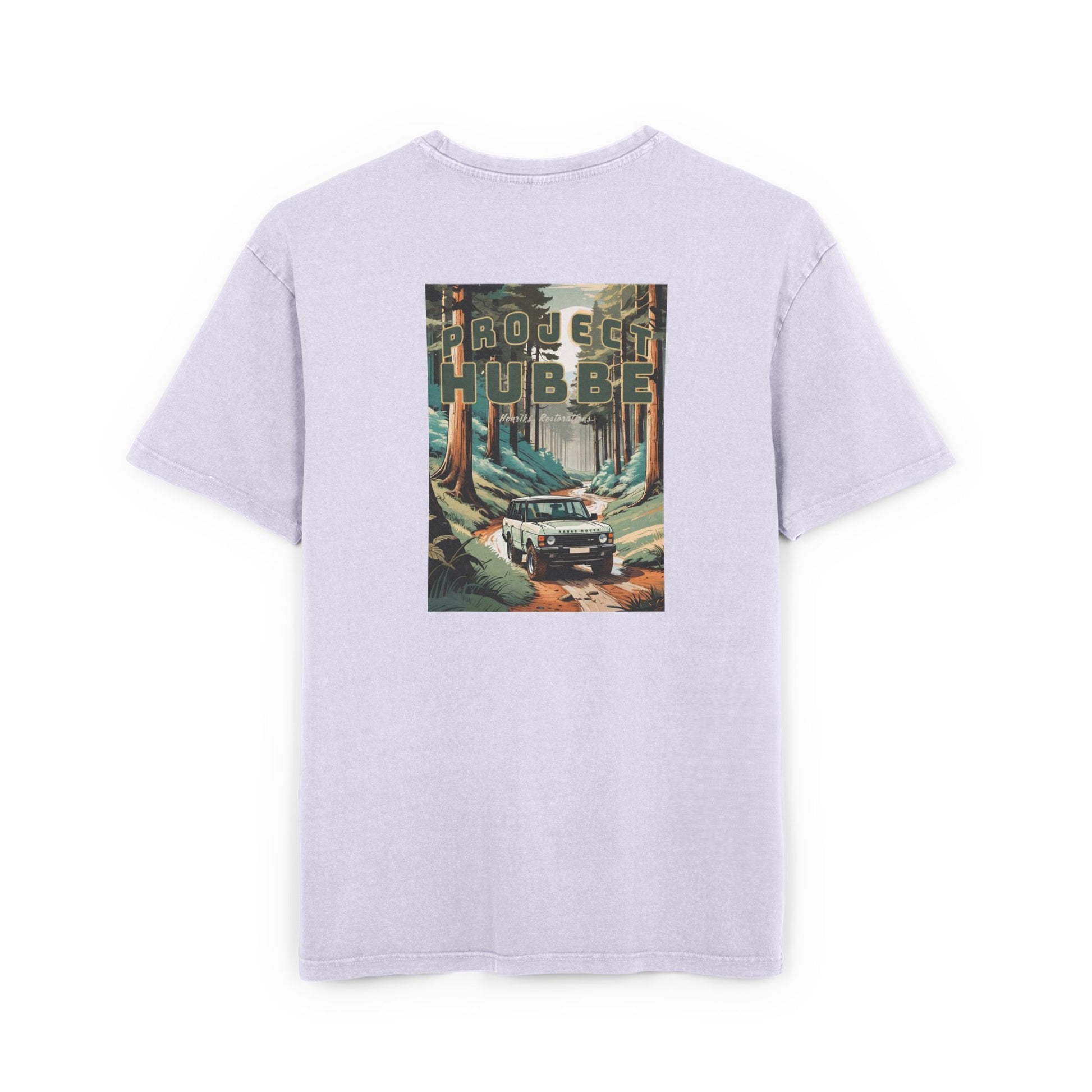 (EU) Oversize Tee - Project Hubbe Acid Washed Men's T-Shirt