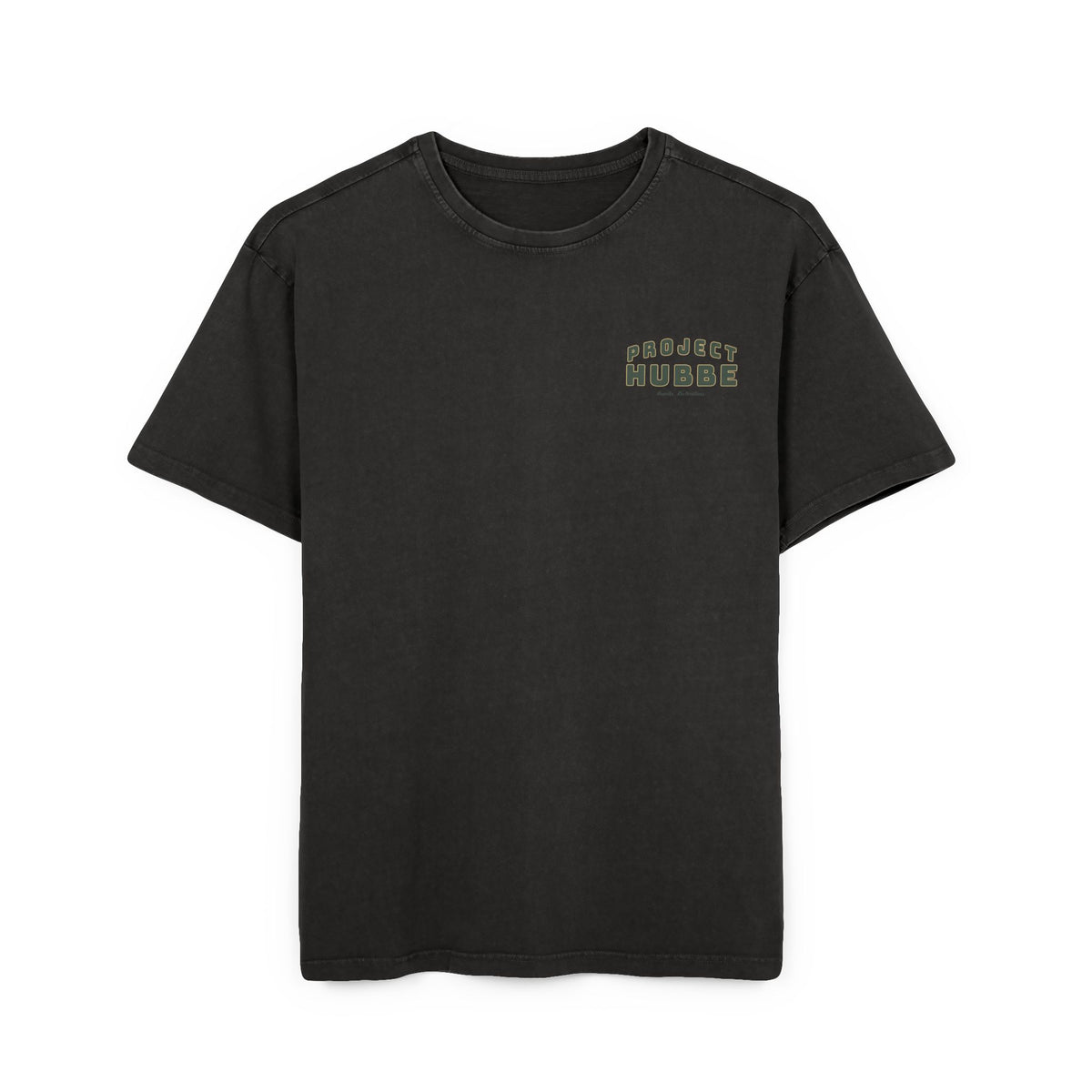 (EU) Oversize Tee - Project Hubbe Acid Washed Men's T-Shirt