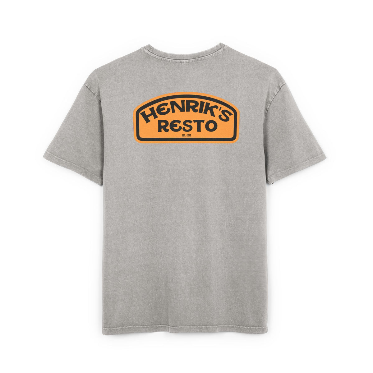 (EU) - Oversize Tee Men's Acid Washed 'Camel Trophy' Homage Shirt