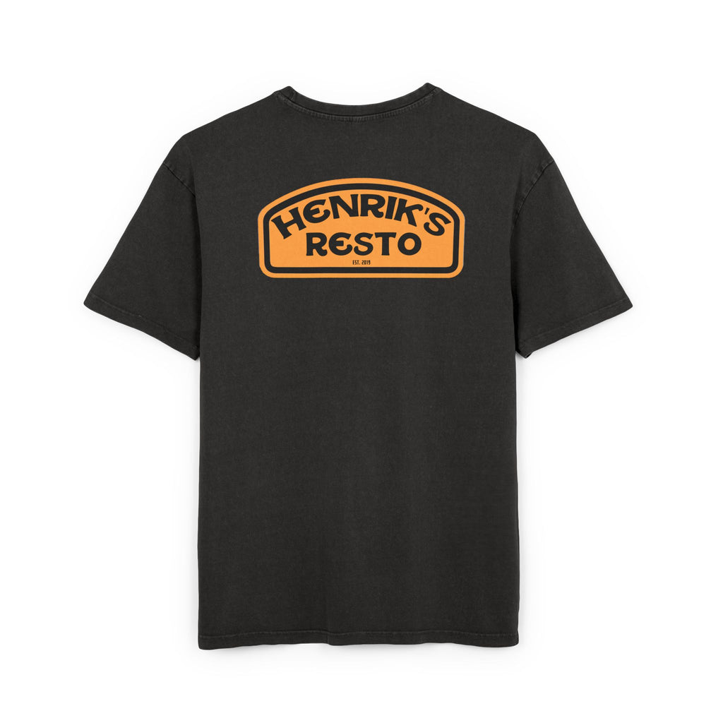 (EU) - Oversize Tee Men's Acid Washed 'Camel Trophy' Homage Shirt