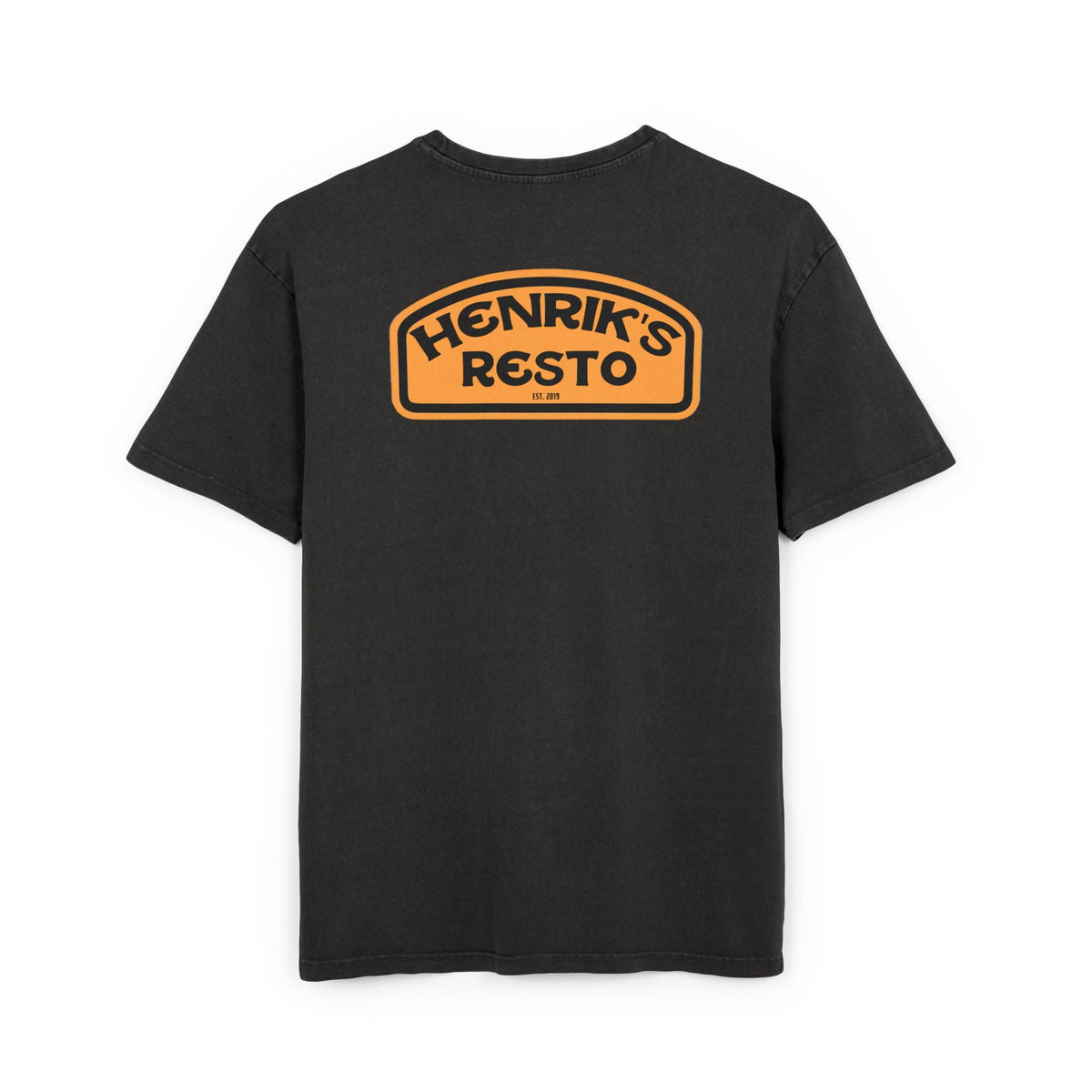 (EU) - Oversize Tee Men's Acid Washed 'Camel Trophy' Homage Shirt