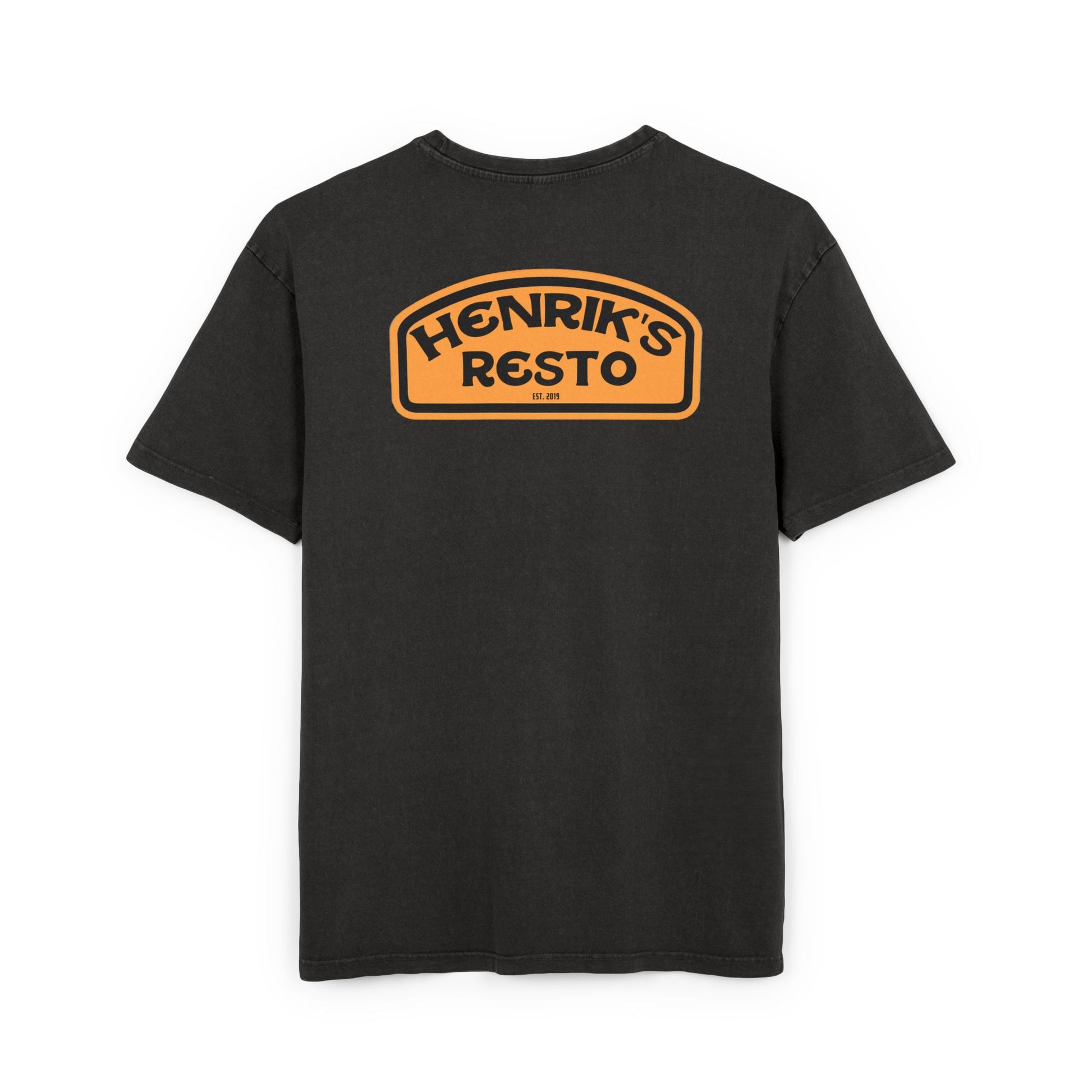(EU) - Oversize Tee Men's Acid Washed 'Camel Trophy' Homage Shirt