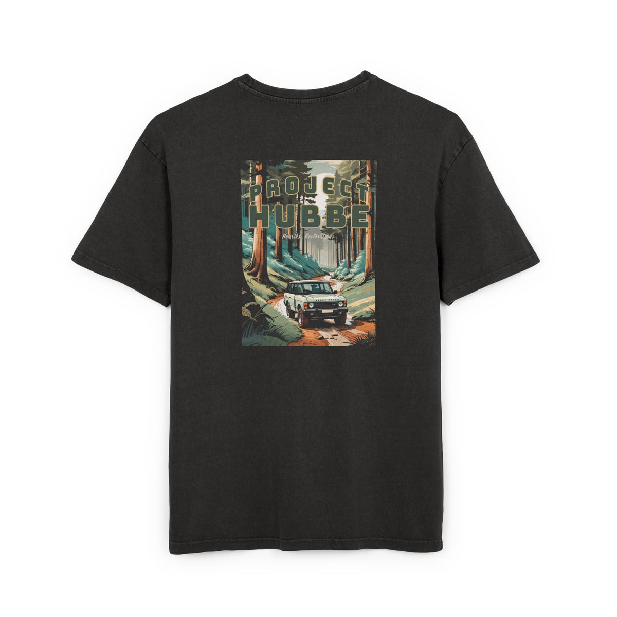 (EU) Oversize Tee - Project Hubbe Acid Washed Men's T-Shirt