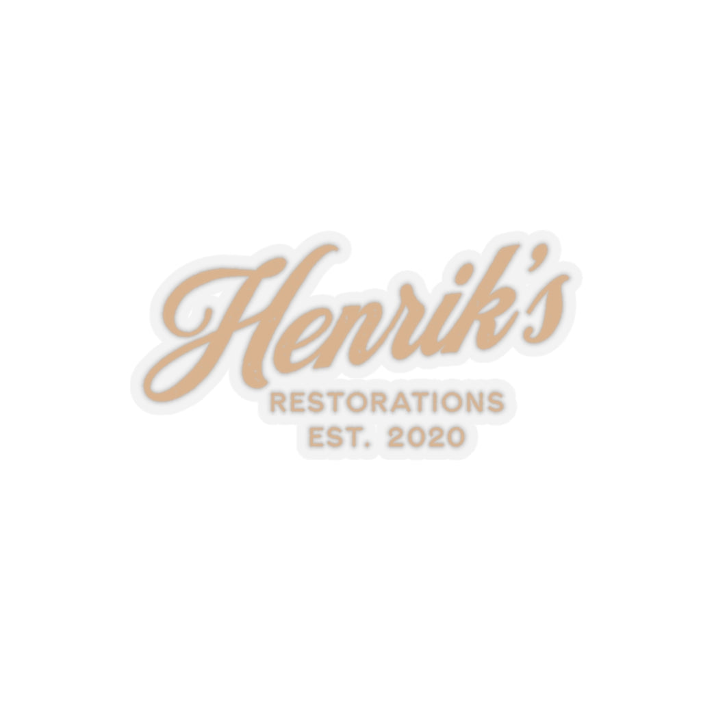 Henriks Restorations original sticker