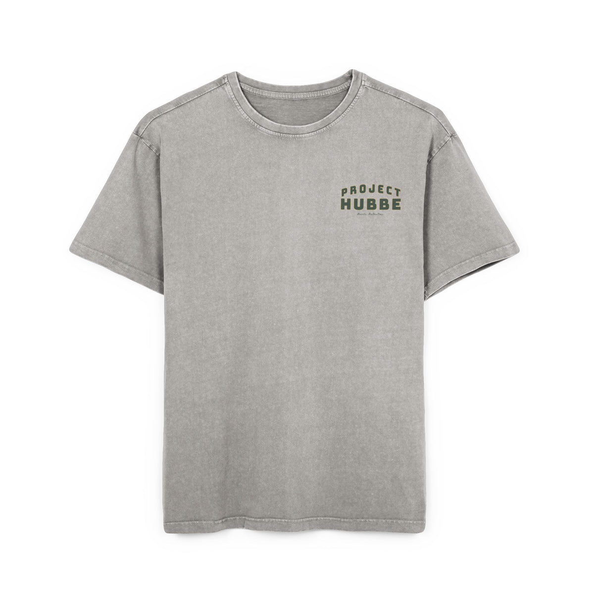 (EU) Oversize Tee - Project Hubbe Acid Washed Men's T-Shirt