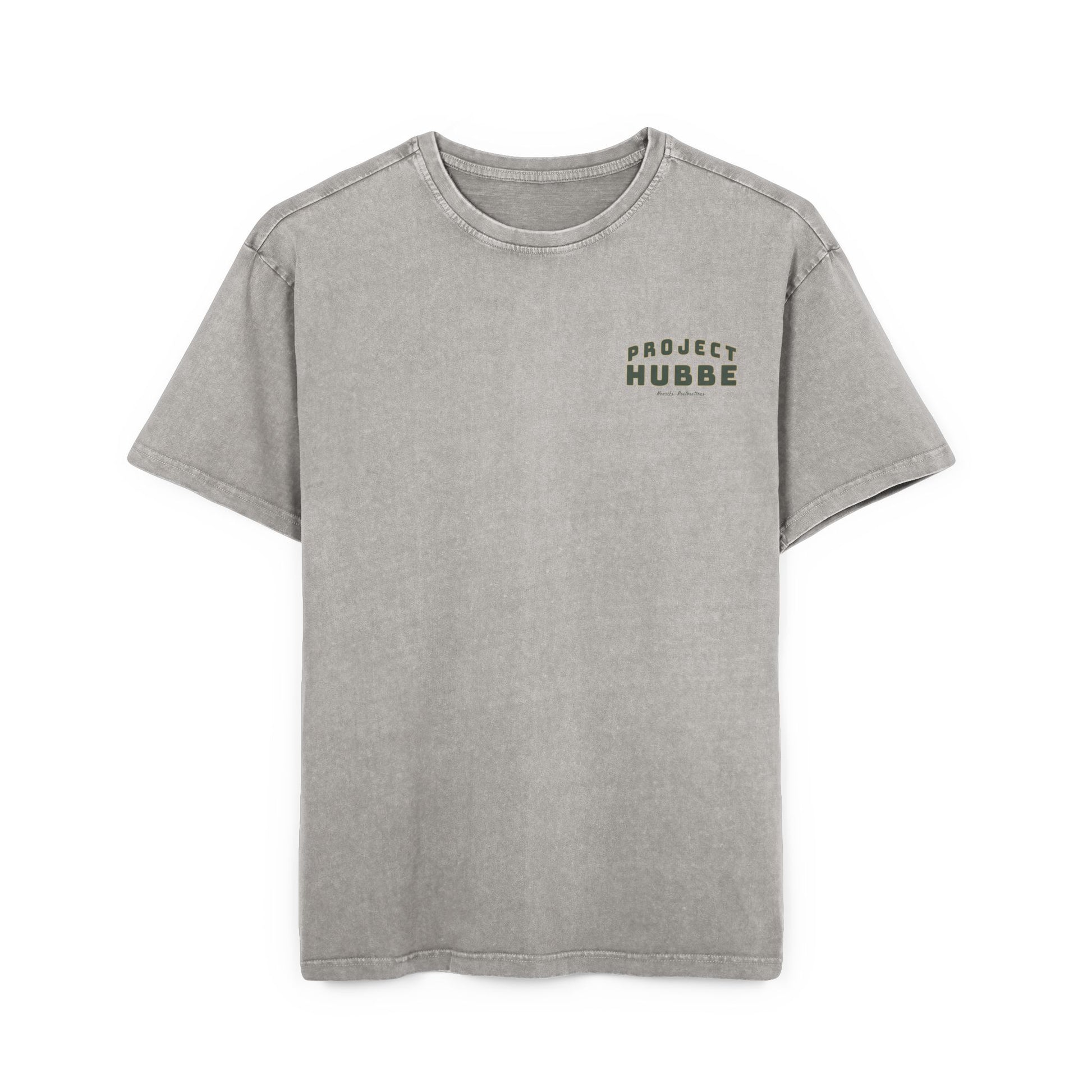 (EU) Oversize Tee - Project Hubbe Acid Washed Men's T-Shirt