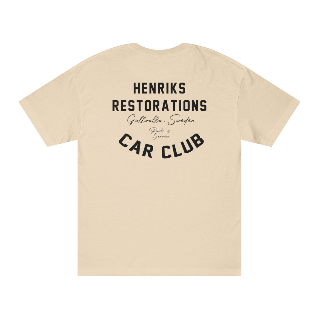 Car Club Unisex Classic Tee - Henriks Restorations Design