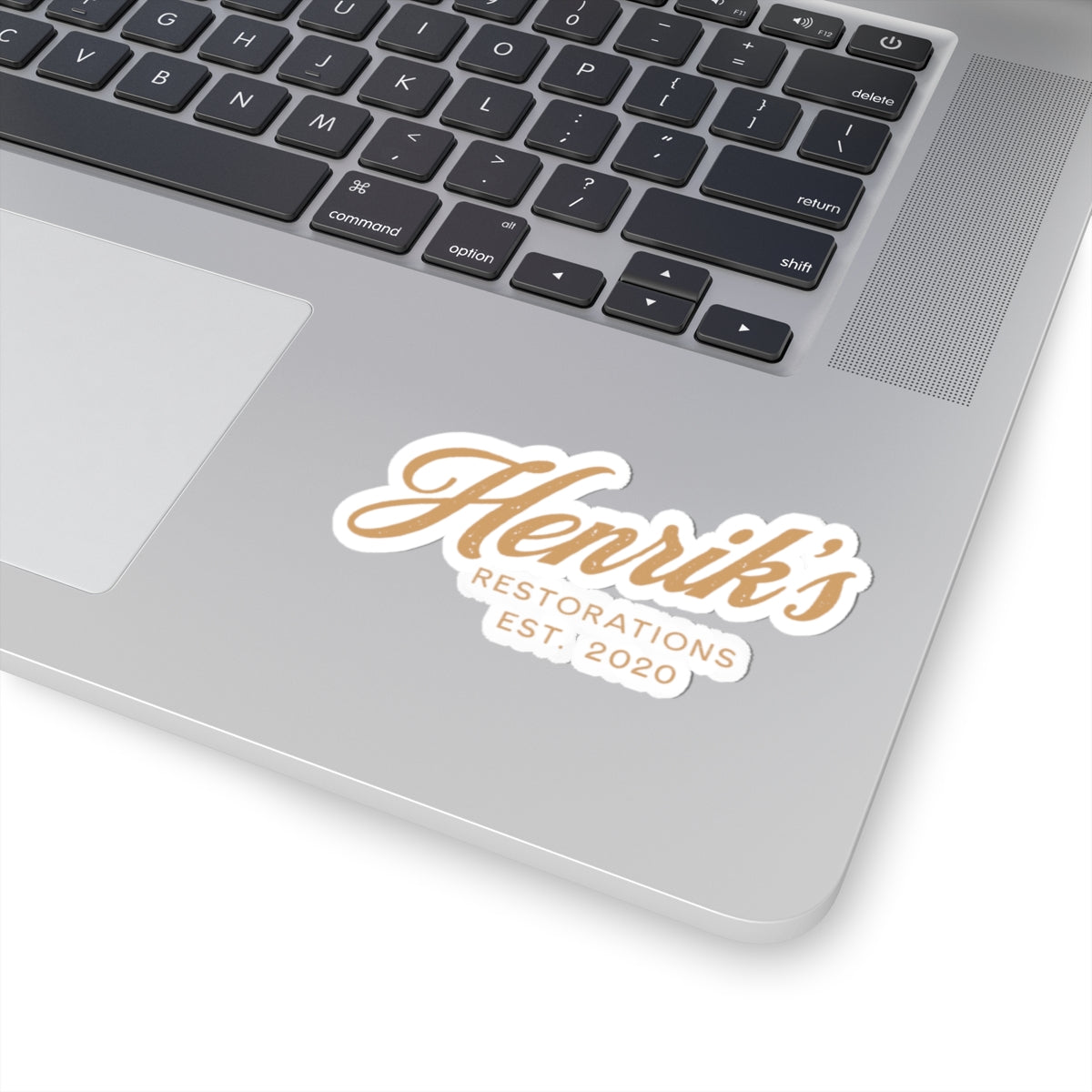 Henriks Restorations original sticker