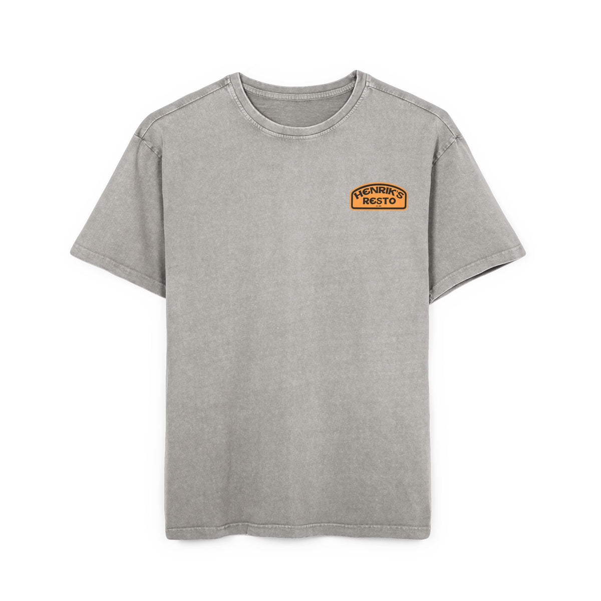 (EU) - Oversize Tee Men's Acid Washed 'Camel Trophy' Homage Shirt