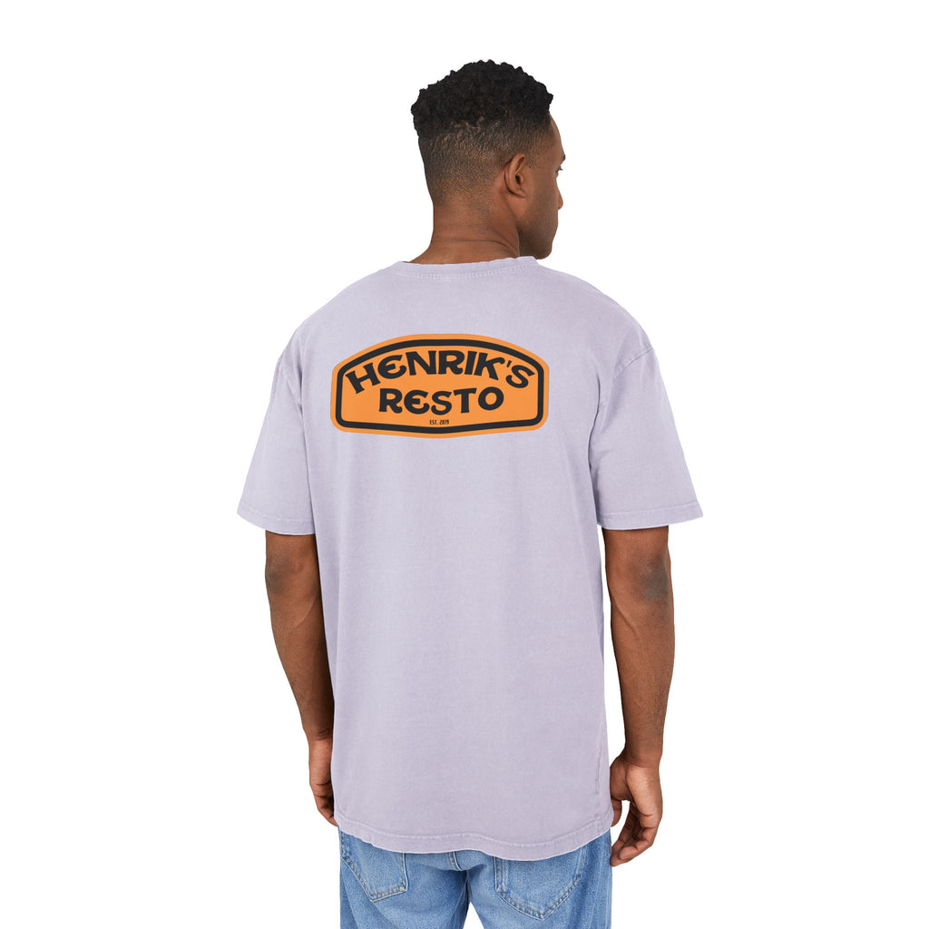 (EU) - Oversize Tee Men's Acid Washed 'Camel Trophy' Homage Shirt